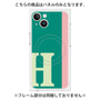 プレミアムパネル with MagSafe［ オリジナル - initial color line - H green ］