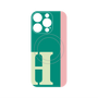 プレミアムパネル with MagSafe［ オリジナル - initial color line - H green ］