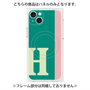 プレミアムパネル with MagSafe［ オリジナル - initial color line - H green ］