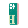 プレミアムパネル with MagSafe［ オリジナル - initial color line - H green ］