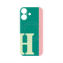 プレミアムパネル with MagSafe［ オリジナル - initial color line - H green ］