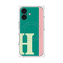 プレミアムパネル with MagSafe［ オリジナル - initial color line - H green ］