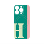 プレミアムパネル with MagSafe［ オリジナル - initial color line - H green ］