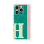 プレミアムパネル with MagSafe［ オリジナル - initial color line - H green ］