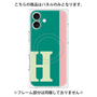 プレミアムパネル with MagSafe［ オリジナル - initial color line - H green ］