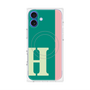 プレミアムパネル with MagSafe［ オリジナル - initial color line - H green ］