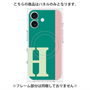 プレミアムパネル with MagSafe［ オリジナル - initial color line - H green ］