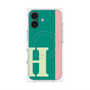 プレミアムパネル with MagSafe［ オリジナル - initial color line - H green ］