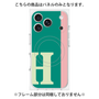 プレミアムパネル with MagSafe［ オリジナル - initial color line - H green ］