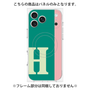 プレミアムパネル with MagSafe［ オリジナル - initial color line - H green ］