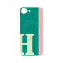 プレミアムパネル with MagSafe［ オリジナル - initial color line - H green ］