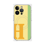 プレミアムパネル with MagSafe［ オリジナル - initial color line - H yellow ］
