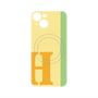 プレミアムパネル with MagSafe［ オリジナル - initial color line - H yellow ］