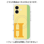 プレミアムパネル with MagSafe［ オリジナル - initial color line - H yellow ］