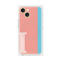 プレミアムパネル with MagSafe［ オリジナル - initial color line - I pink ］