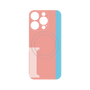 プレミアムパネル with MagSafe［ オリジナル - initial color line - I pink ］