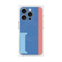 プレミアムパネル with MagSafe［ オリジナル - initial color line - I blue ］