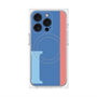 プレミアムパネル with MagSafe［ オリジナル - initial color line - I blue ］