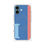 プレミアムパネル with MagSafe［ オリジナル - initial color line - I blue ］