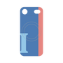 プレミアムパネル with MagSafe［ オリジナル - initial color line - I blue ］