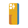 プレミアムパネル with MagSafe［ オリジナル - initial color line - I orange ］