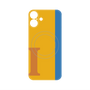 プレミアムパネル with MagSafe［ オリジナル - initial color line - I orange ］
