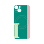 プレミアムパネル with MagSafe［ オリジナル - initial color line - I green ］