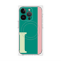 プレミアムパネル with MagSafe［ オリジナル - initial color line - I green ］