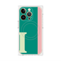 プレミアムパネル with MagSafe［ オリジナル - initial color line - I green ］