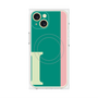 プレミアムパネル with MagSafe［ オリジナル - initial color line - I green ］