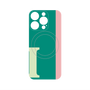 プレミアムパネル with MagSafe［ オリジナル - initial color line - I green ］