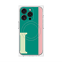 プレミアムパネル with MagSafe［ オリジナル - initial color line - I green ］