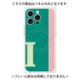 プレミアムパネル with MagSafe［ オリジナル - initial color line - I green ］