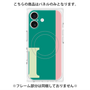 プレミアムパネル with MagSafe［ オリジナル - initial color line - I green ］