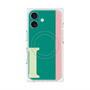 プレミアムパネル with MagSafe［ オリジナル - initial color line - I green ］