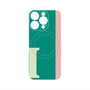 プレミアムパネル with MagSafe［ オリジナル - initial color line - I green ］