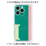 プレミアムパネル with MagSafe［ オリジナル - initial color line - I green ］