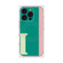 プレミアムパネル with MagSafe［ オリジナル - initial color line - I green ］