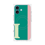 プレミアムパネル with MagSafe［ オリジナル - initial color line - I green ］