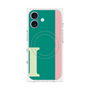プレミアムパネル with MagSafe［ オリジナル - initial color line - I green ］