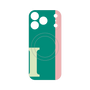 プレミアムパネル with MagSafe［ オリジナル - initial color line - I green ］