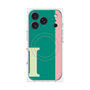 プレミアムパネル with MagSafe［ オリジナル - initial color line - I green ］