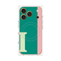 プレミアムパネル with MagSafe［ オリジナル - initial color line - I green ］