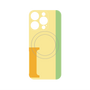 プレミアムパネル with MagSafe［ オリジナル - initial color line - I yellow ］