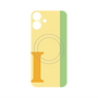 プレミアムパネル with MagSafe［ オリジナル - initial color line - I yellow ］