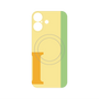 プレミアムパネル with MagSafe［ オリジナル - initial color line - I yellow ］