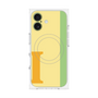 プレミアムパネル with MagSafe［ オリジナル - initial color line - I yellow ］