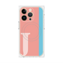 プレミアムパネル with MagSafe［ オリジナル - initial color line - J pink ］