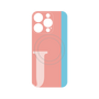 プレミアムパネル with MagSafe［ オリジナル - initial color line - J pink ］