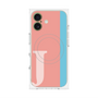 プレミアムパネル with MagSafe［ オリジナル - initial color line - J pink ］